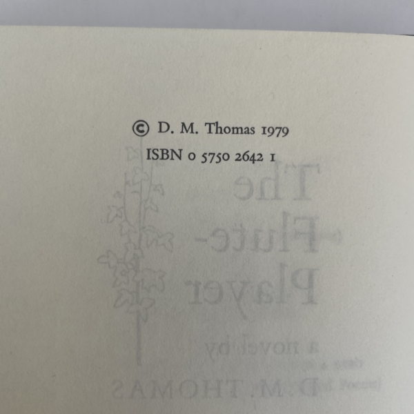 dm thomas the flute player first 3