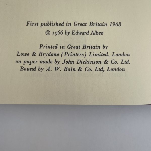 edward albee a delicate balance first 2