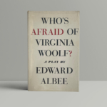 edward albee whos afriad of virginia woolf first ed1