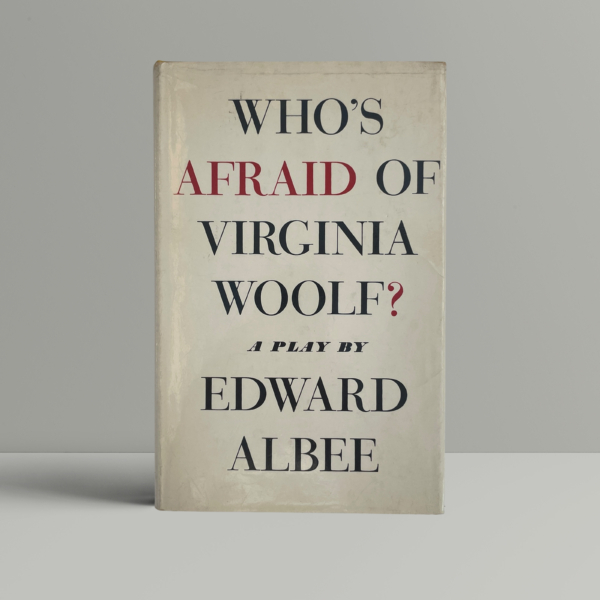 edward albee whos afriad of virginia woolf first ed1