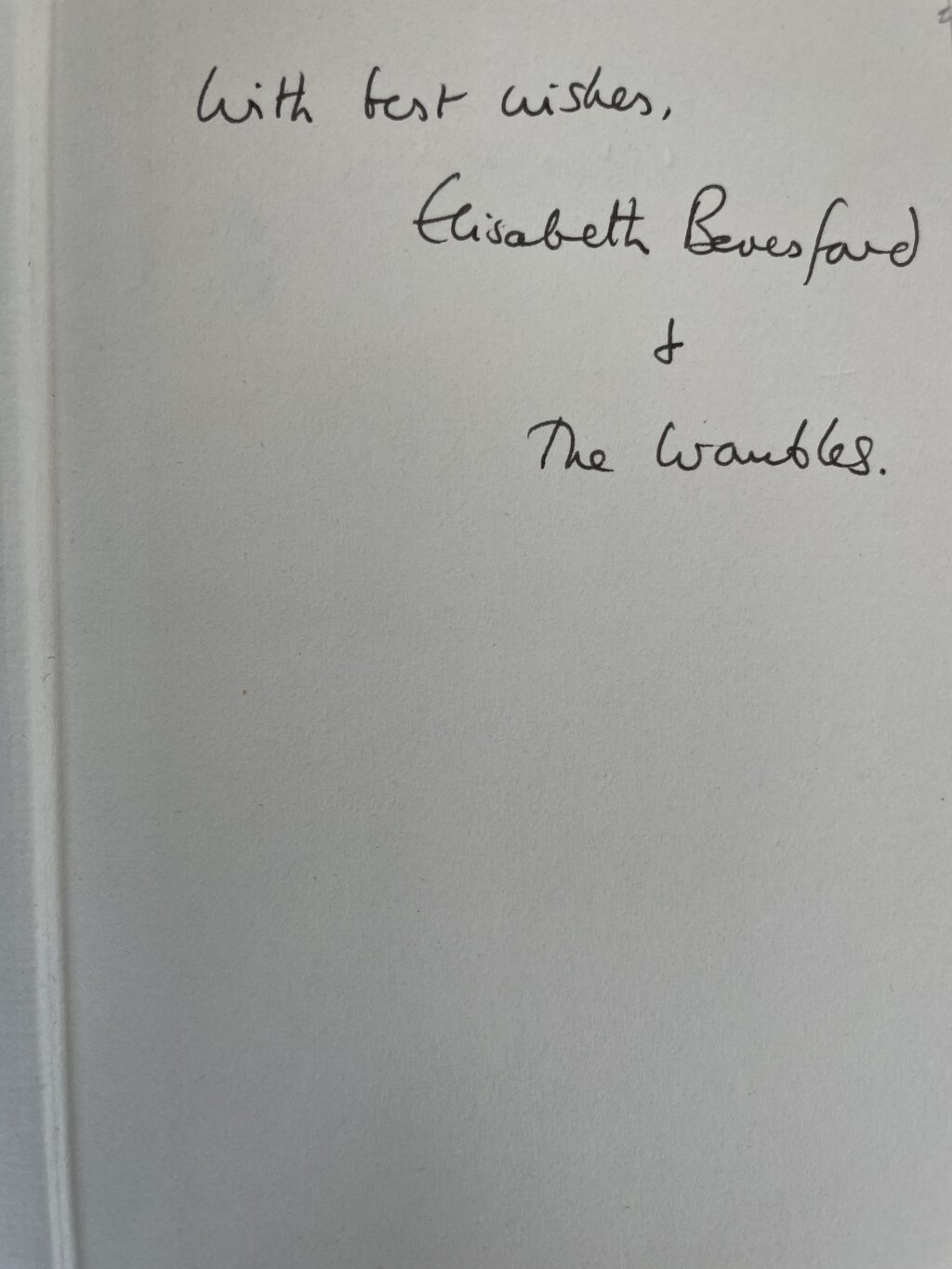 elisabeth beresford the wombles of wimbledon signed first 2