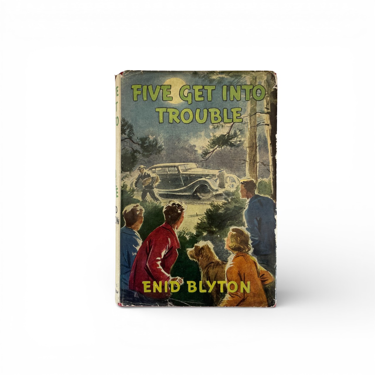 enid blyton five get into trouble signed first edition1