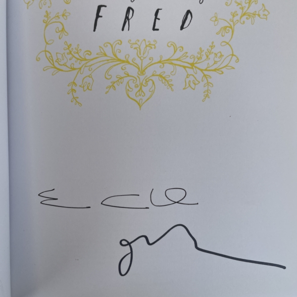 eoin colfer imaginery fred double signed 2