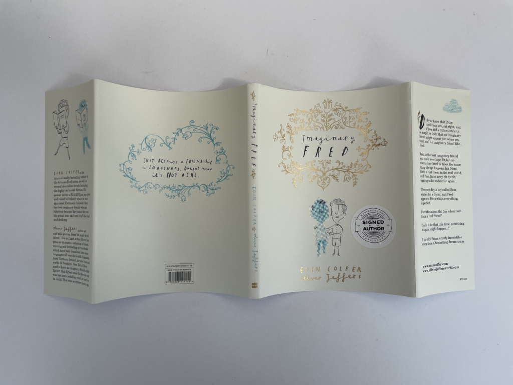 eoin colfer imaginery fred double signed 5