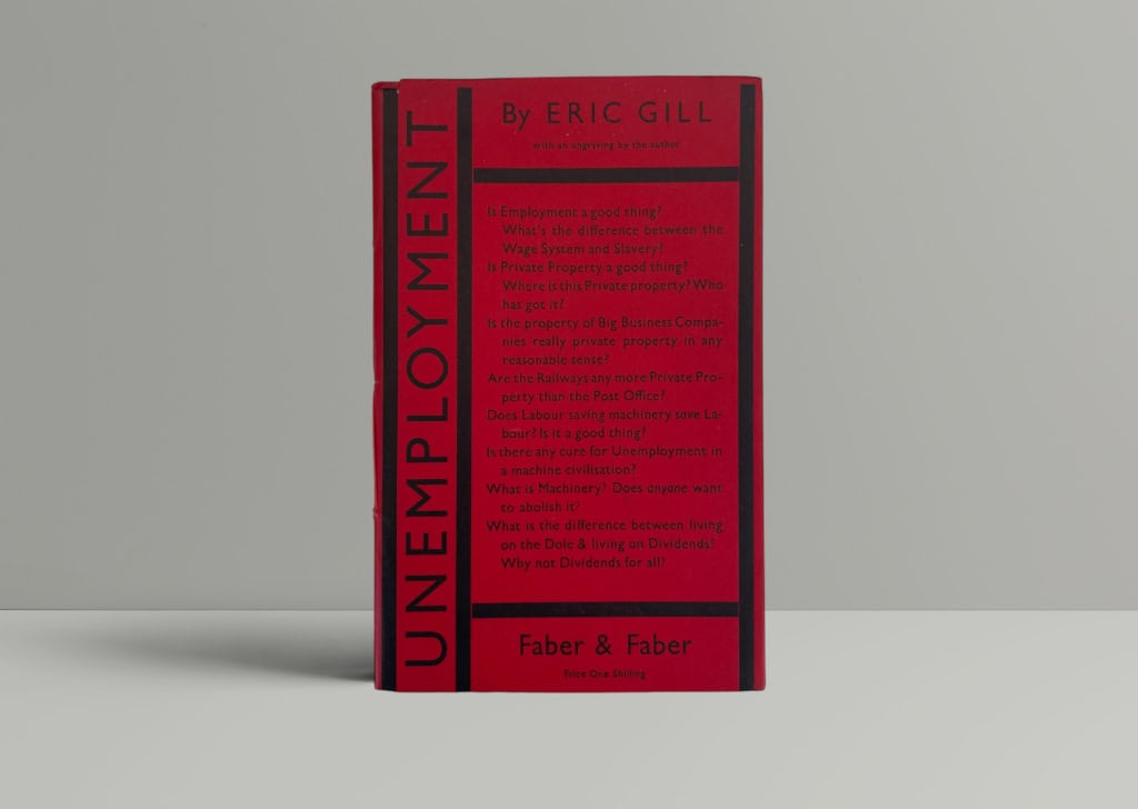 eric gill unemployment first ed1 eric gill unemployment first ed1