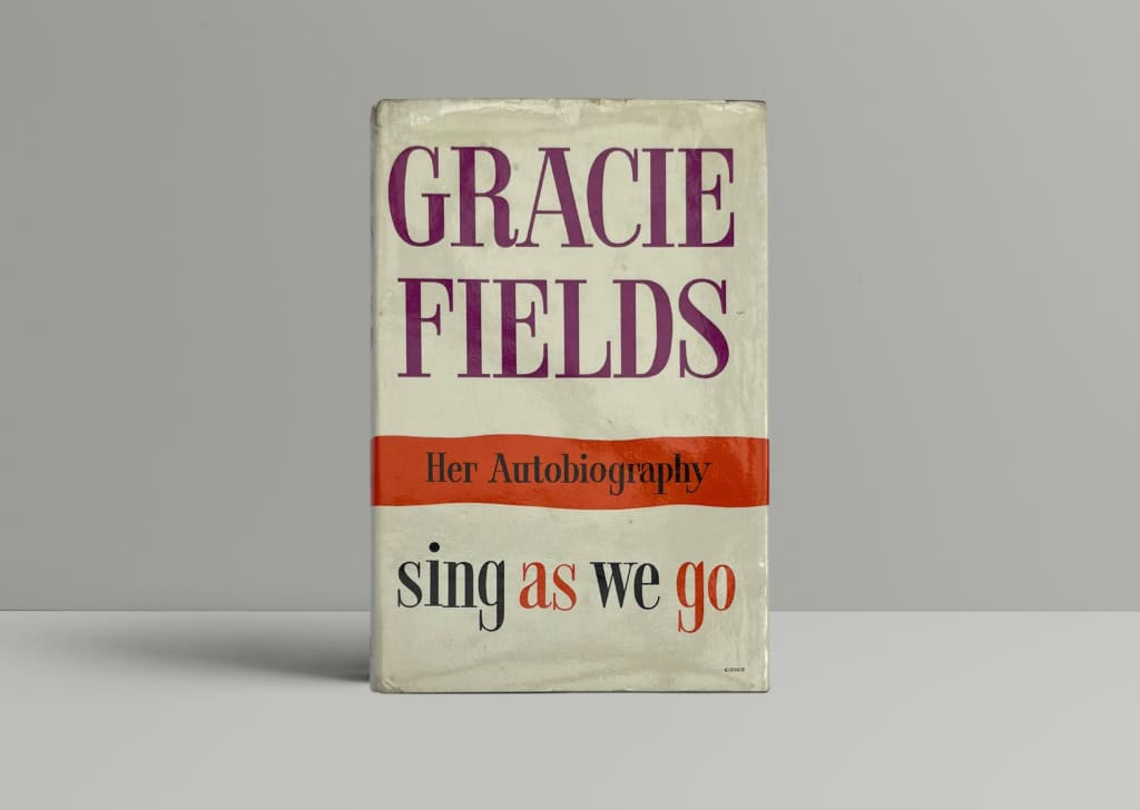 gracie fields sing as we go signed first1 gracie fields sing as we go signed first1