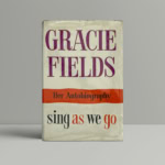 gracie fields sing as we go signed first1