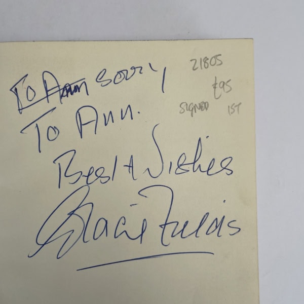 gracie fields sing as we go signed first2