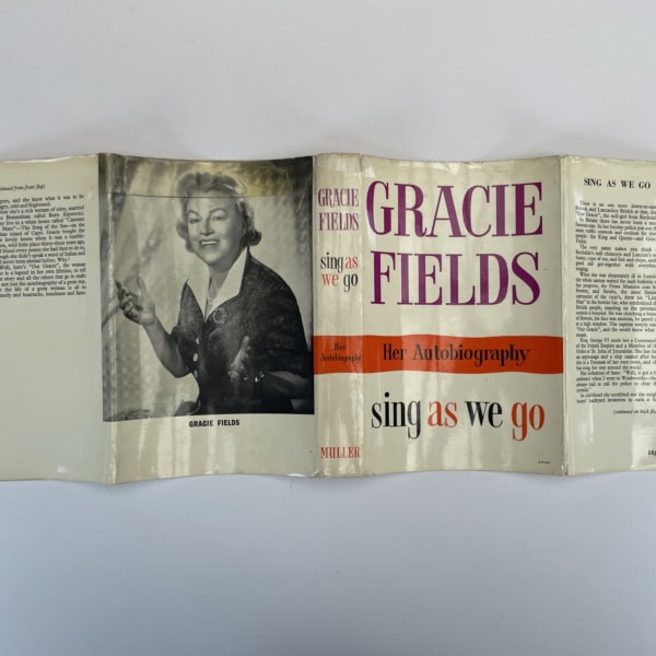 gracie fields sing as we go signed first5