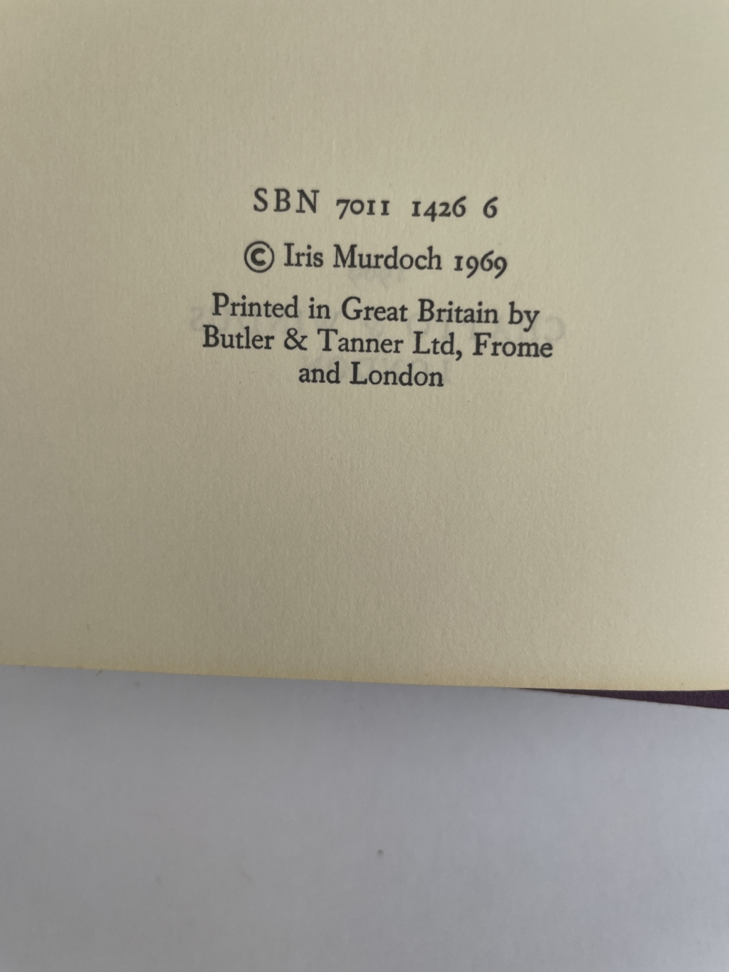 iris murdoch brunos dream first ed2