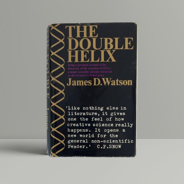 james d watson the double helix signed 1