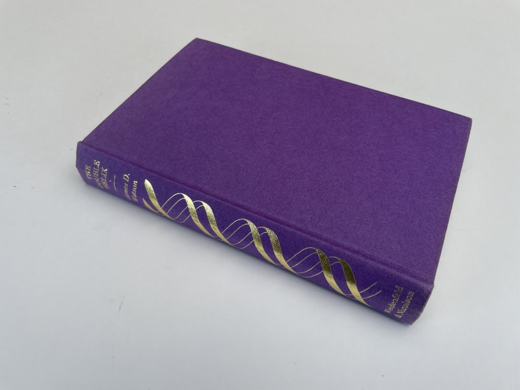 james d watson the double helix signed 4