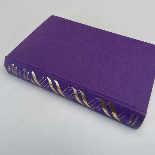 james d watson the double helix signed 4