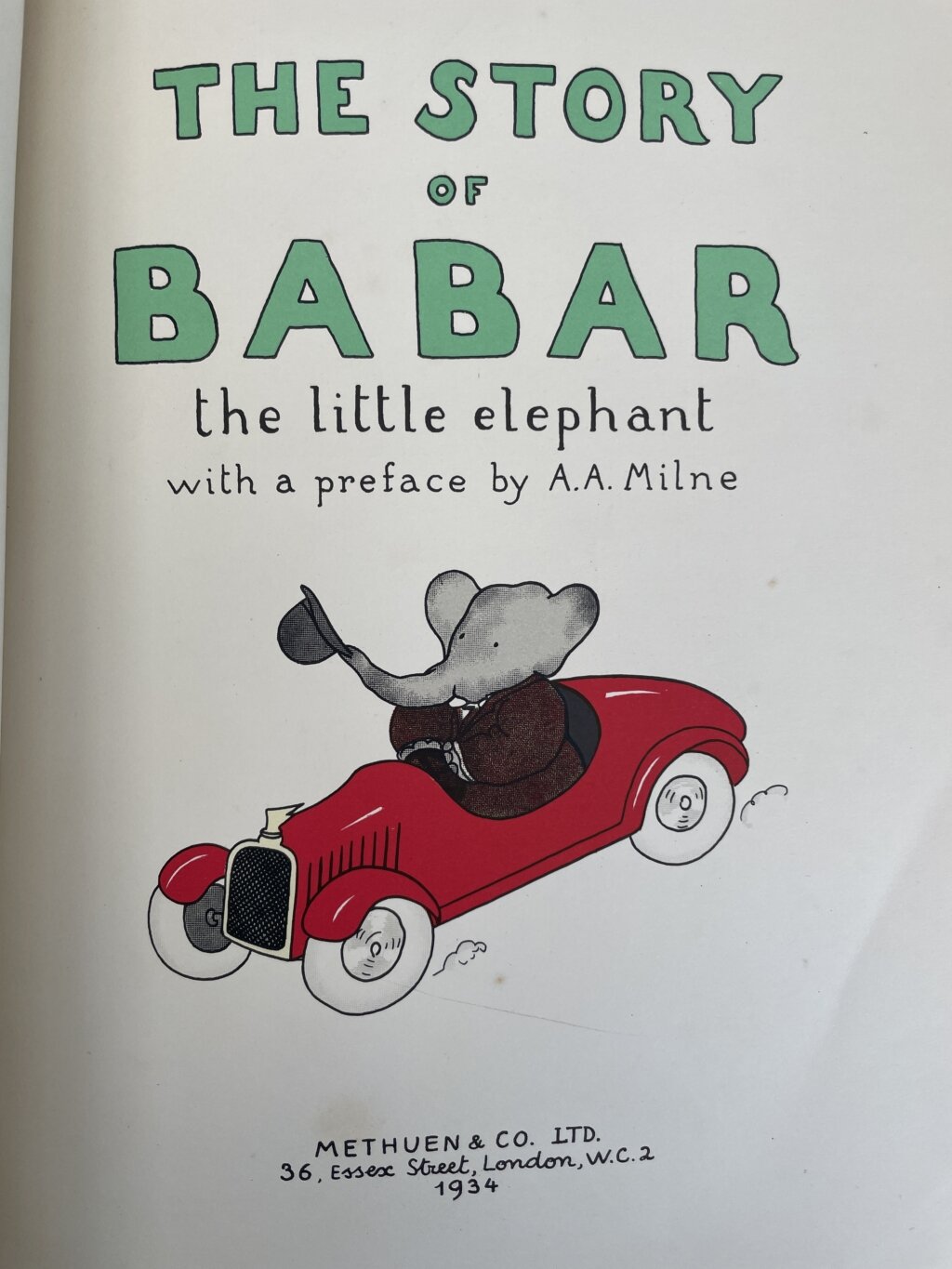 jean de brunhoff the story of babar first2