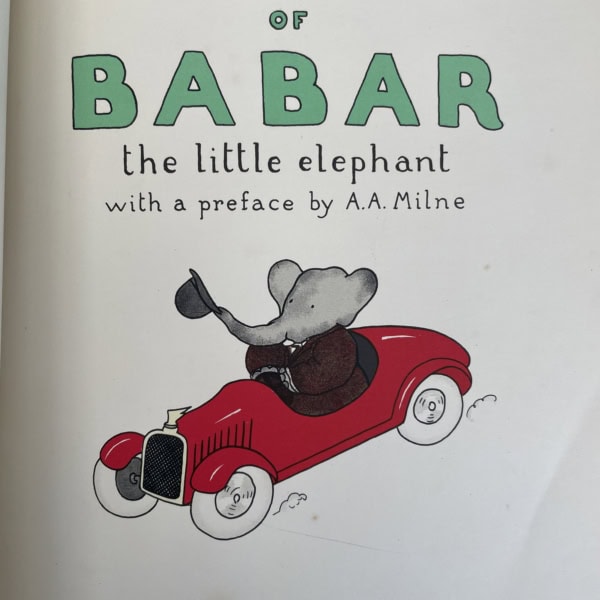 jean de brunhoff the story of babar first2