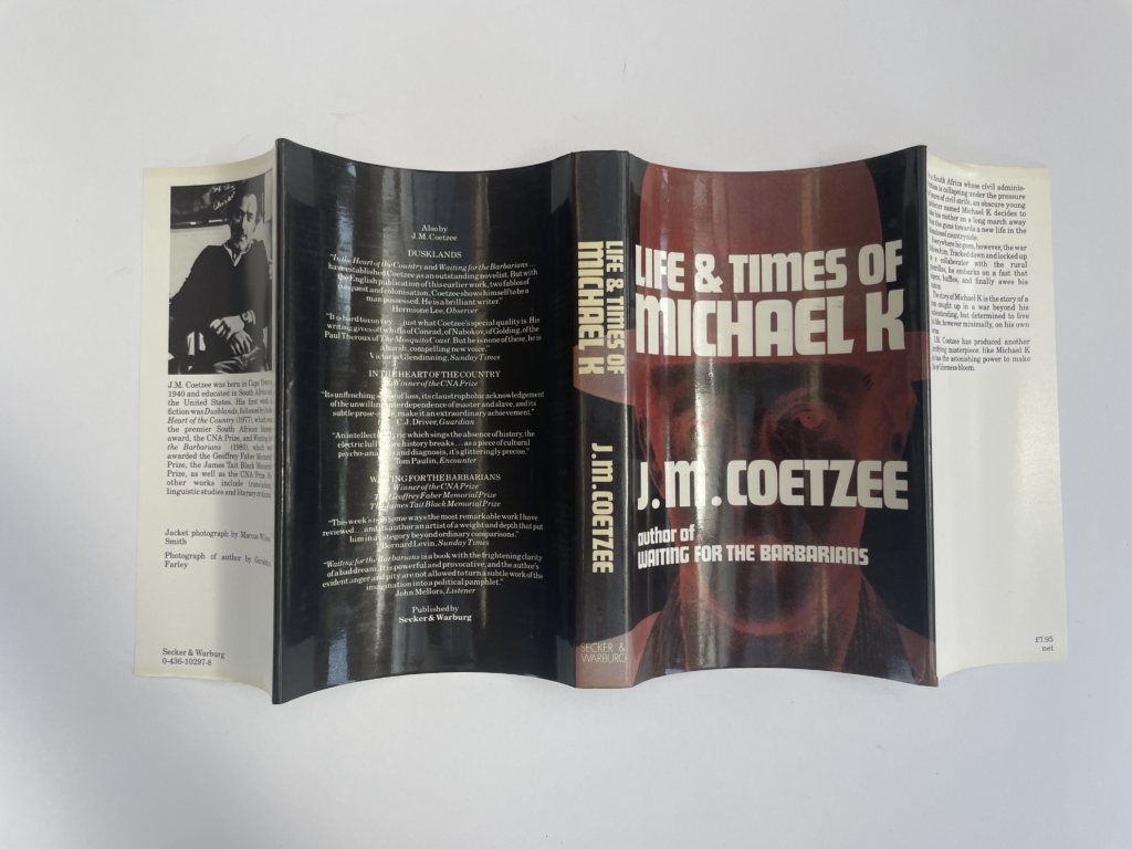 jm coetzee life and times of michael k first4