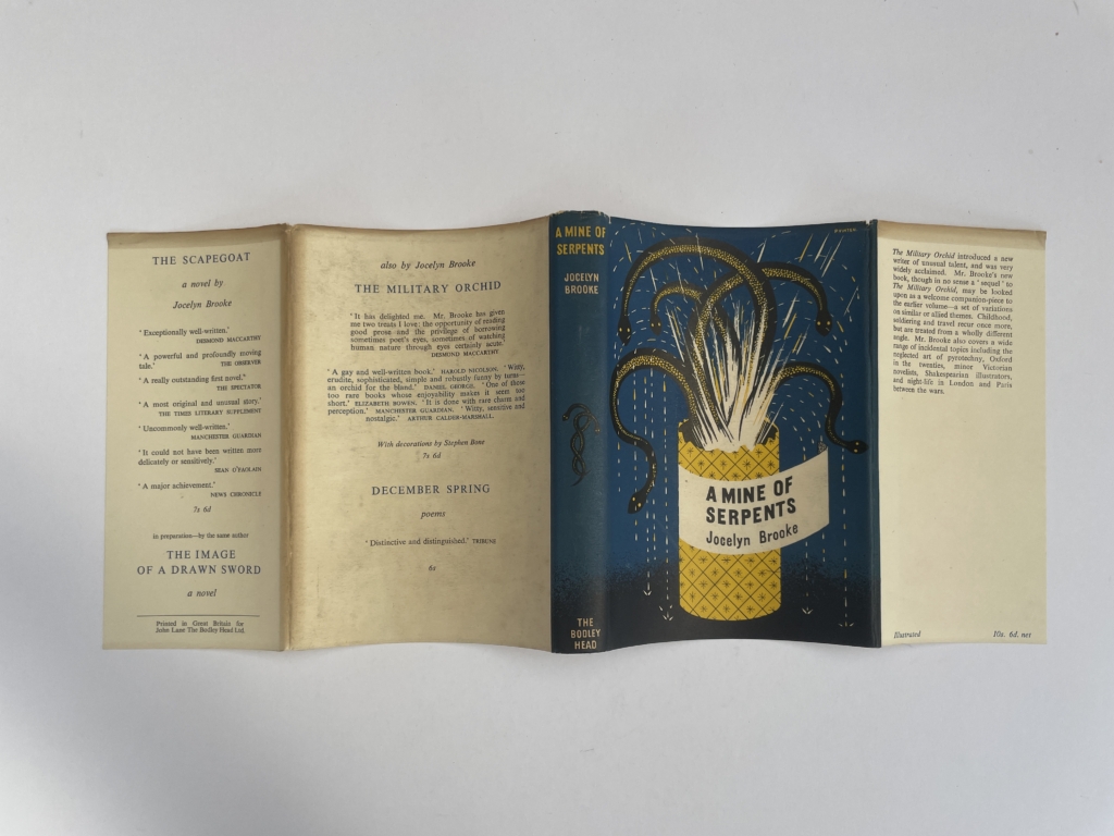 jocelyn brooke a mine of serpants signed first5