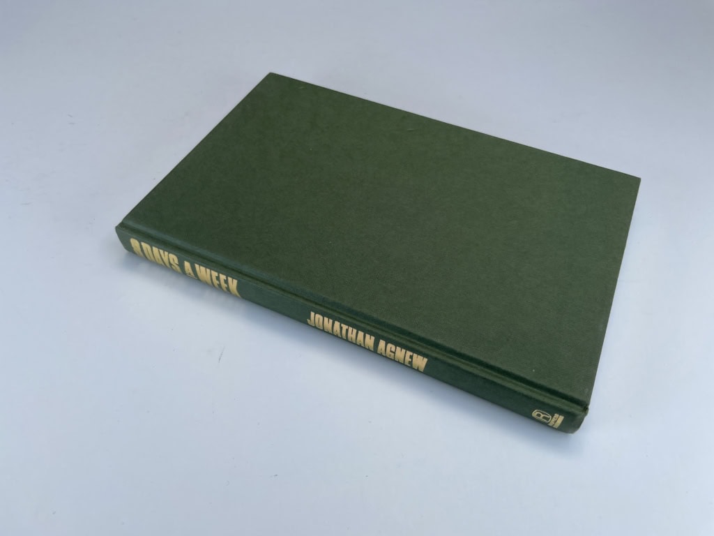 jonathan agnew 8 days a week signed first4