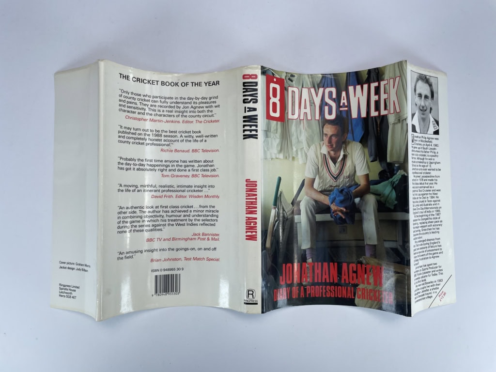 jonathan agnew 8 days a week signed first5