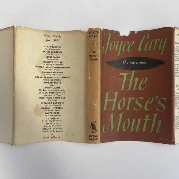 joyce cary the horses mouth first 4