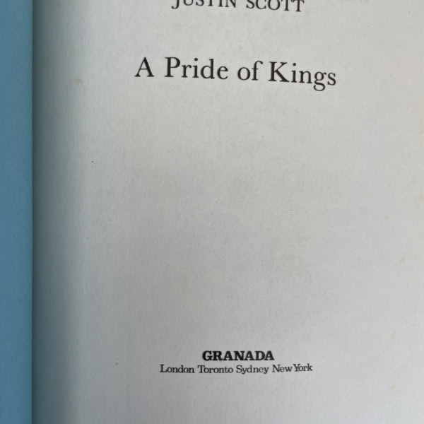 justin scott a pride of kings proof2