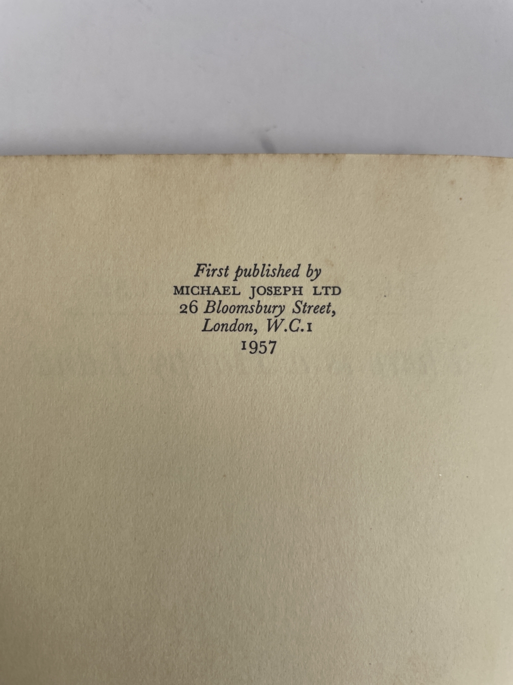 keith waterhouse there is a happy land first edition2