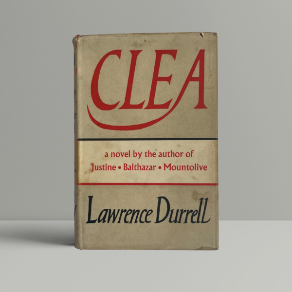 lawrence durrell clea first edition1