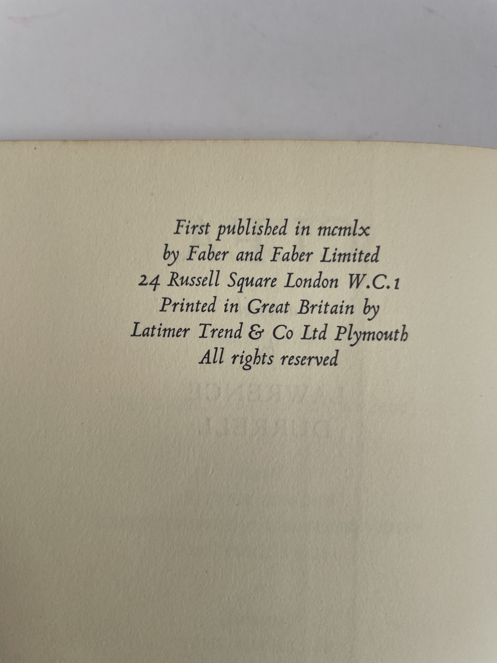 lawrence durrell clea first edition2