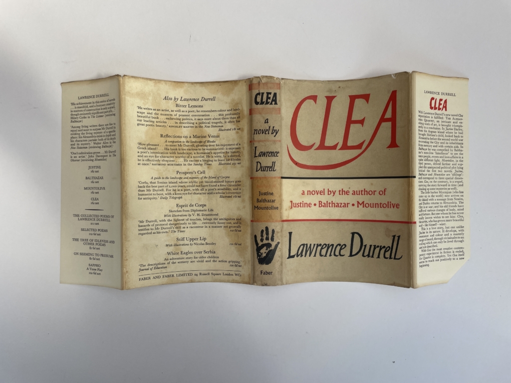 lawrence durrell clea first edition4
