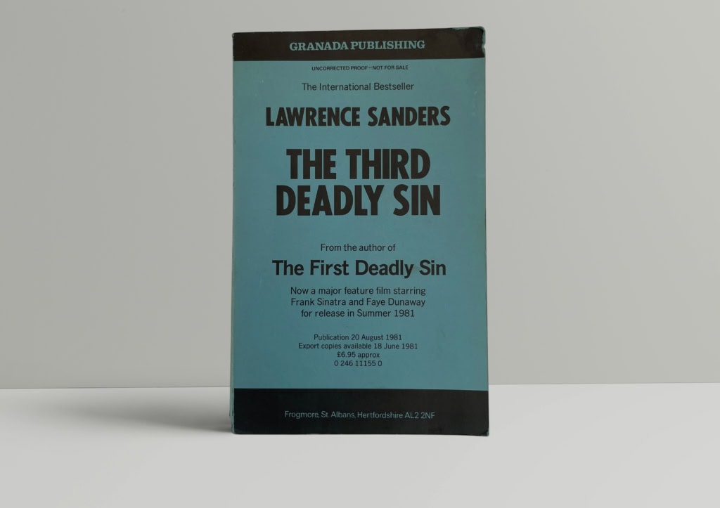 lawrence sanders the third deadly sin proof1