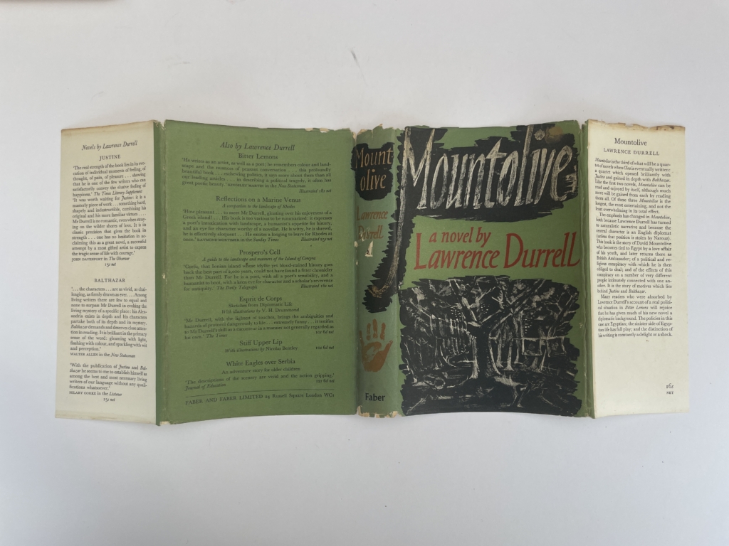 mountolive lawrence durrell first 4