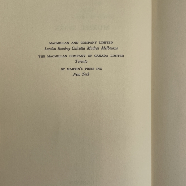 muriel spark memento mori first 2