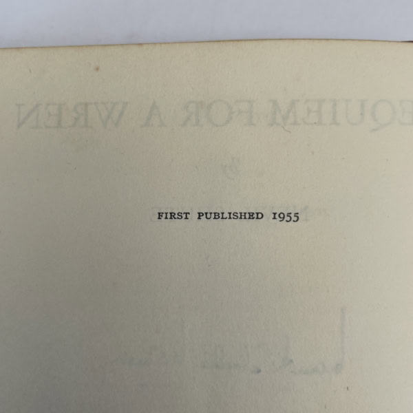 nevil shute requiem for a wren signed first edition3