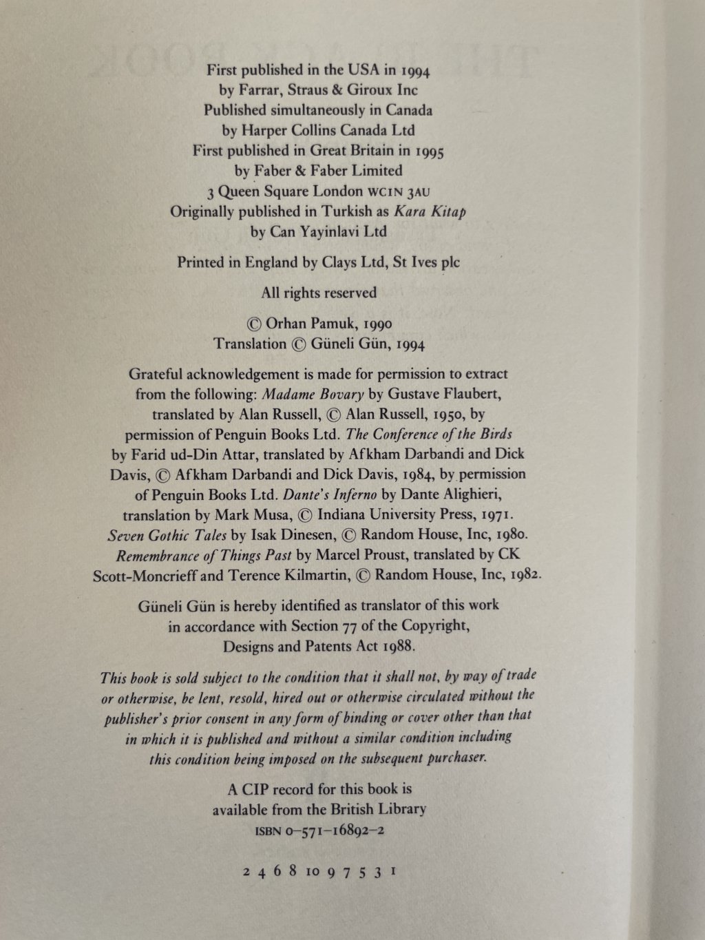 orhan pamuk the black book first2