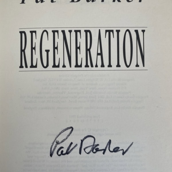 pat barker regeneration signed first 2