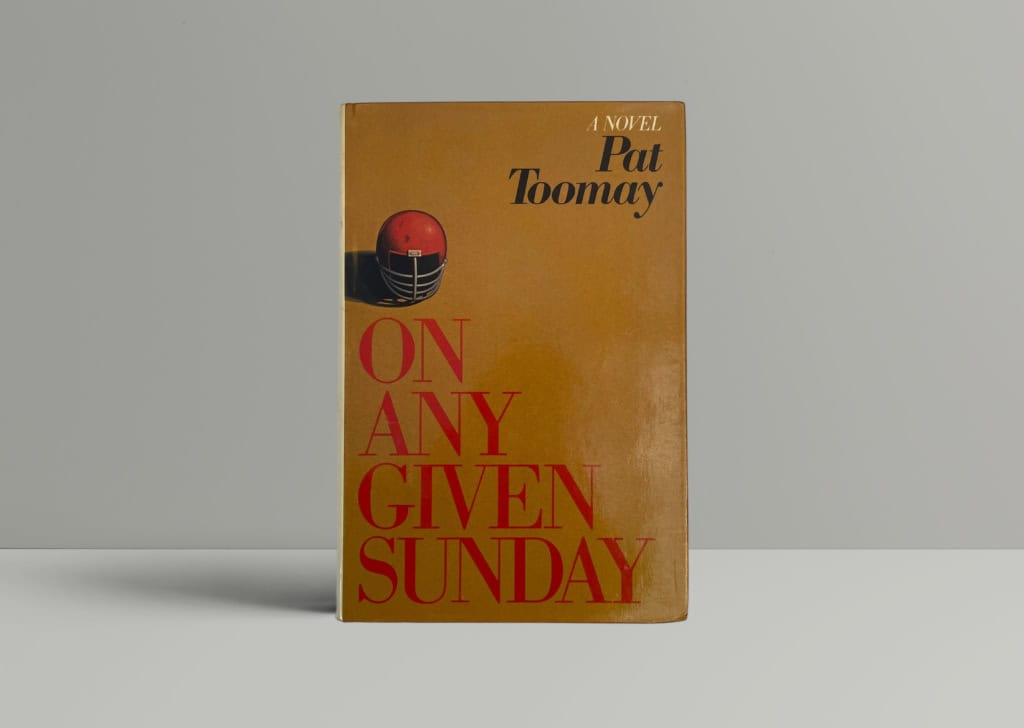 pat toomay on any given sunday signed first ed1 pat toomay on any given sunday signed first ed1