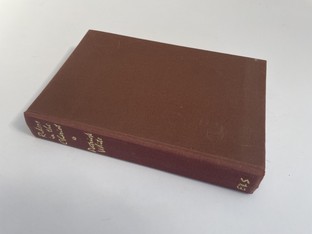 patrick white riders in the chariot first edition3