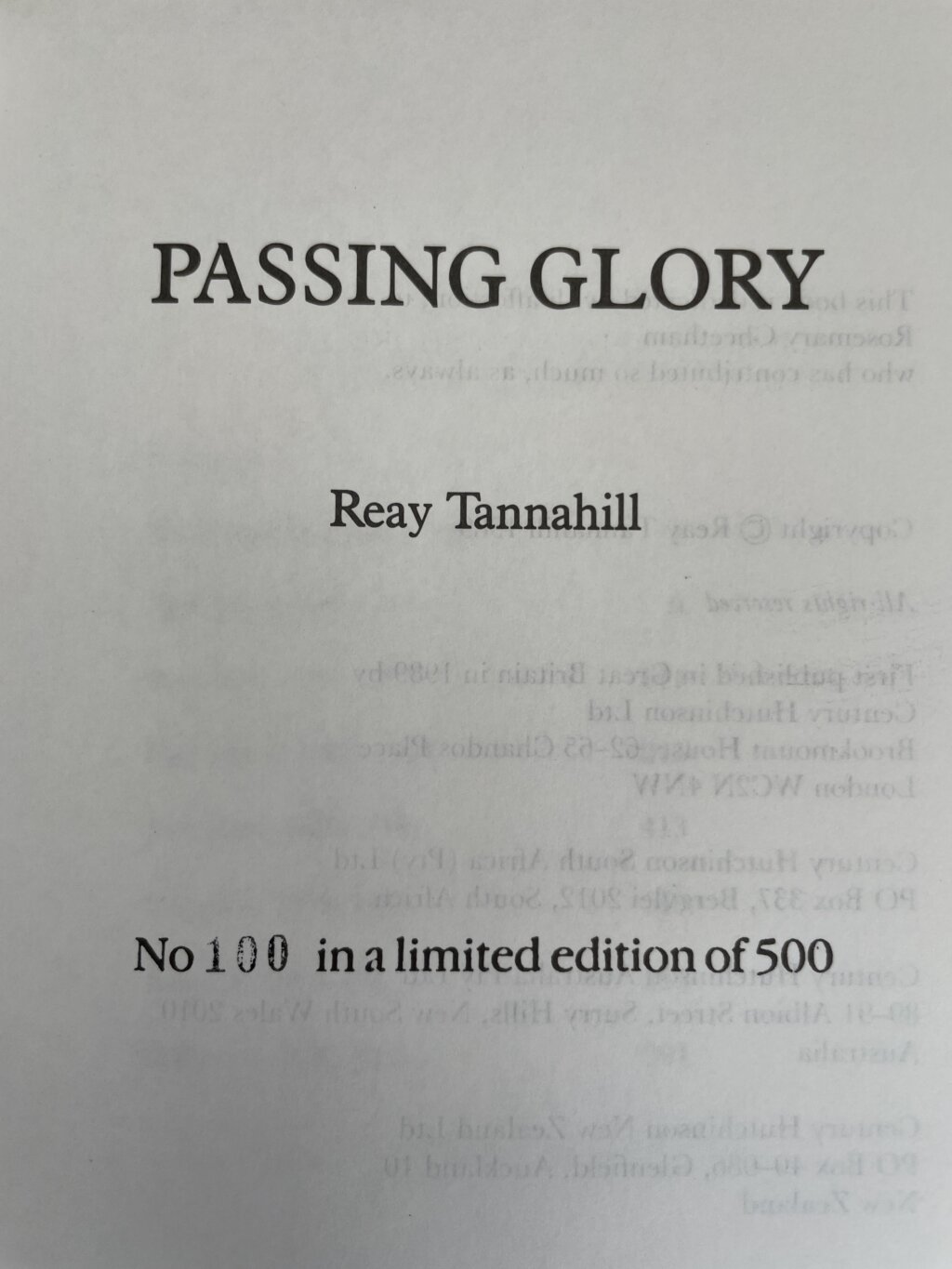 reay tannahill passing glory proof2