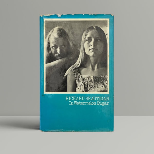 richard brautigan in watermelon sugar first edition1