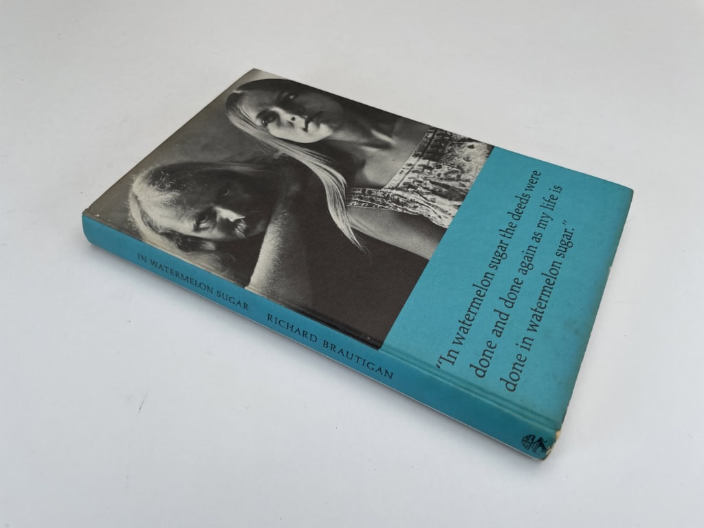richard brautigan in watermelon sugar first edition3