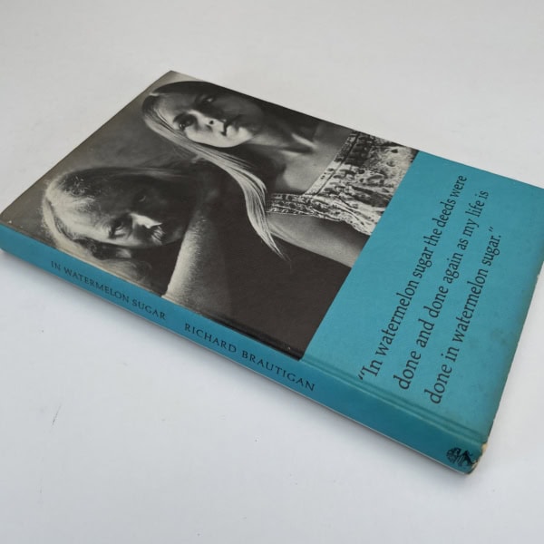 richard brautigan in watermelon sugar first edition3