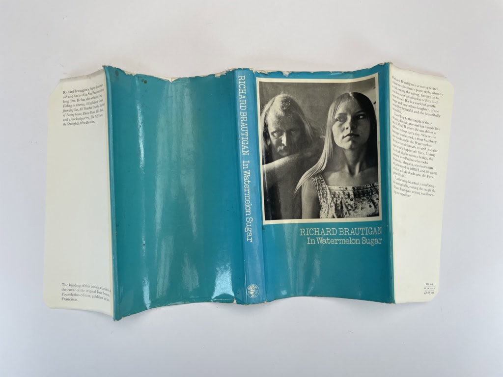 richard brautigan in watermelon sugar first edition4