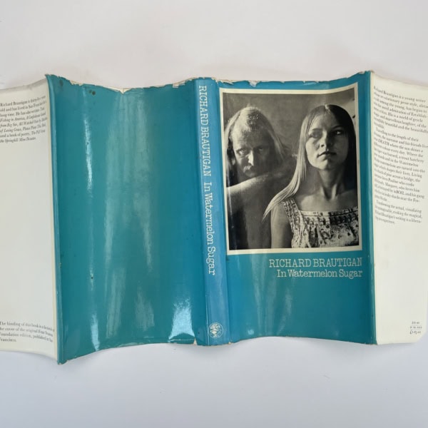 richard brautigan in watermelon sugar first edition4
