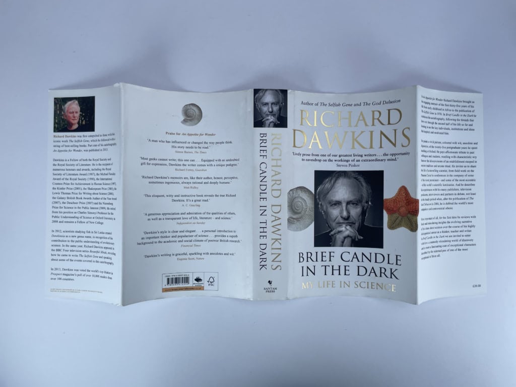 richard dawkins brief candle in the dark signed first5