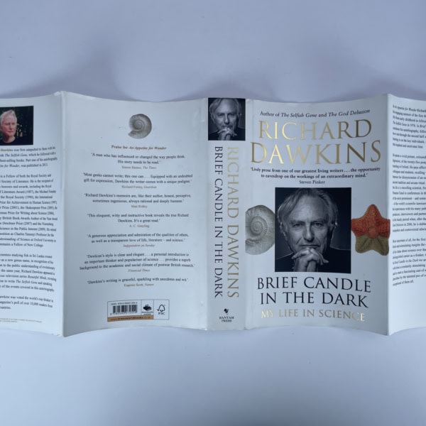 richard dawkins brief candle in the dark signed first5