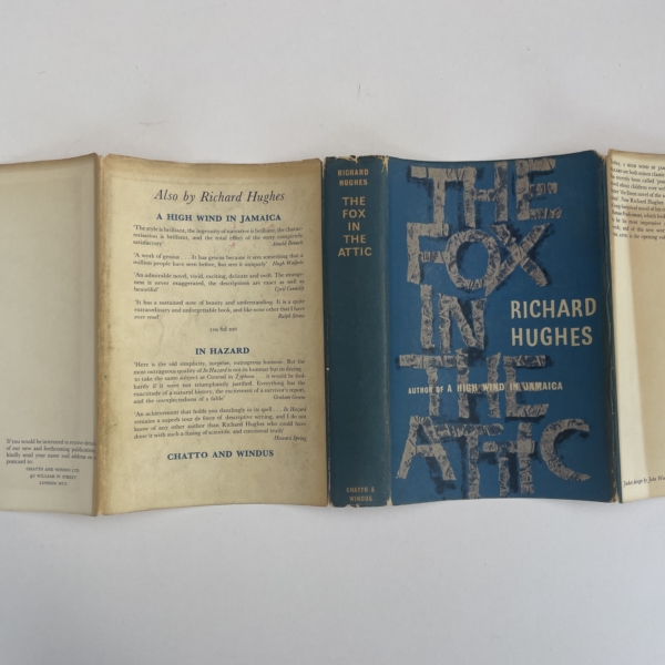 richard hughes the fox in the attic first ed4