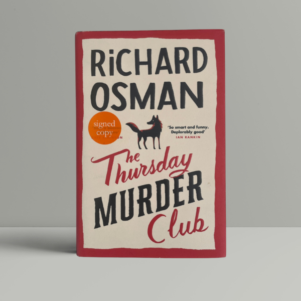 richard osman thursday murder club signed first1