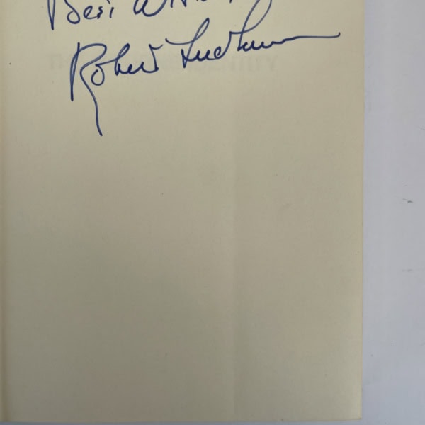 robert ludlum the bourne identity signed first 2