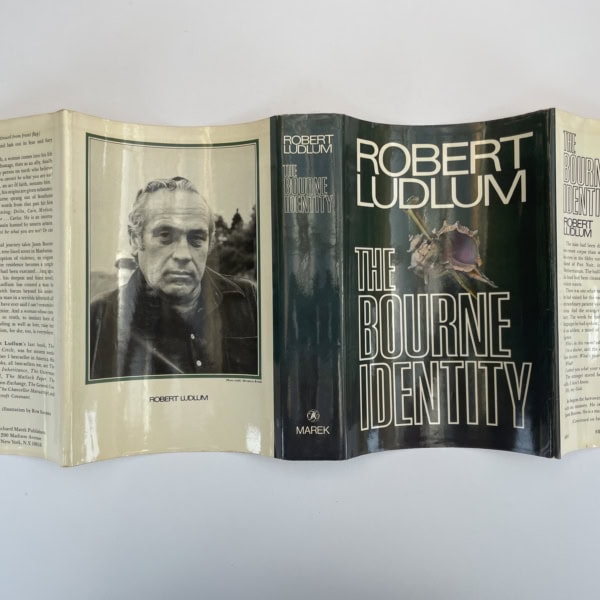 robert ludlum the bourne identity signed first 5