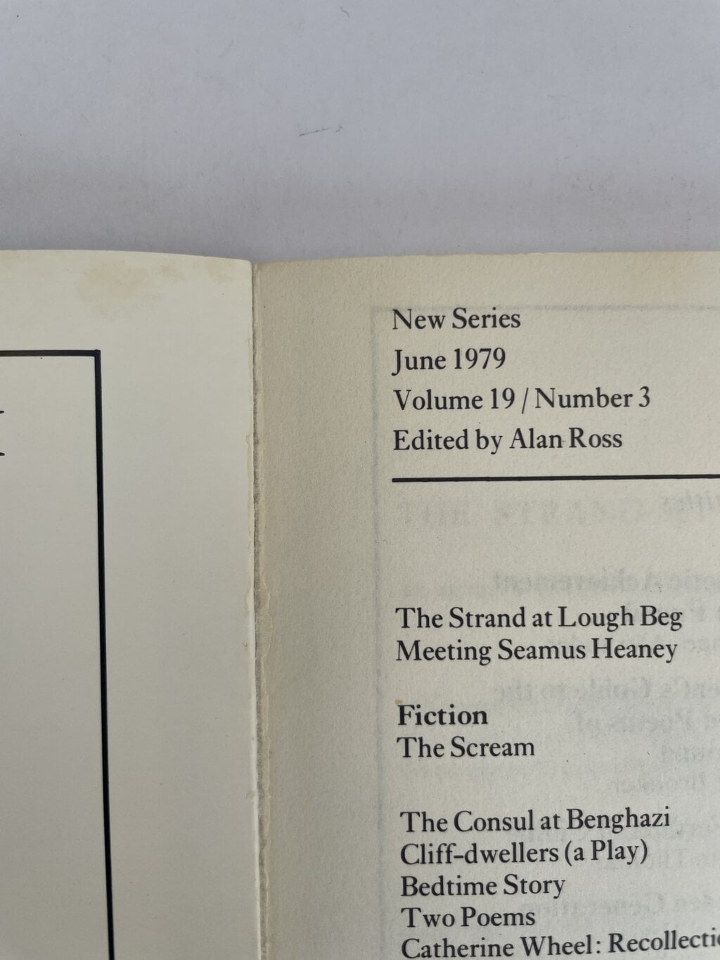 seamus heaney london magazine first3